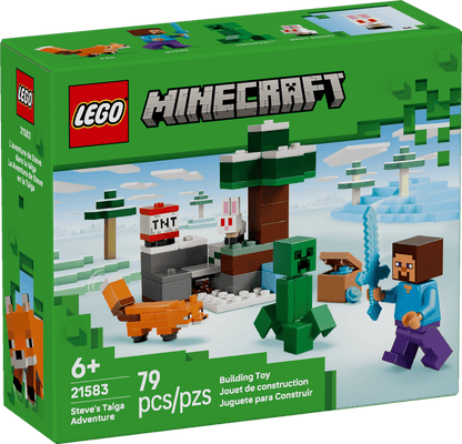 LEGO Minecraft Steve's Taiga Adventure - Wild Willy