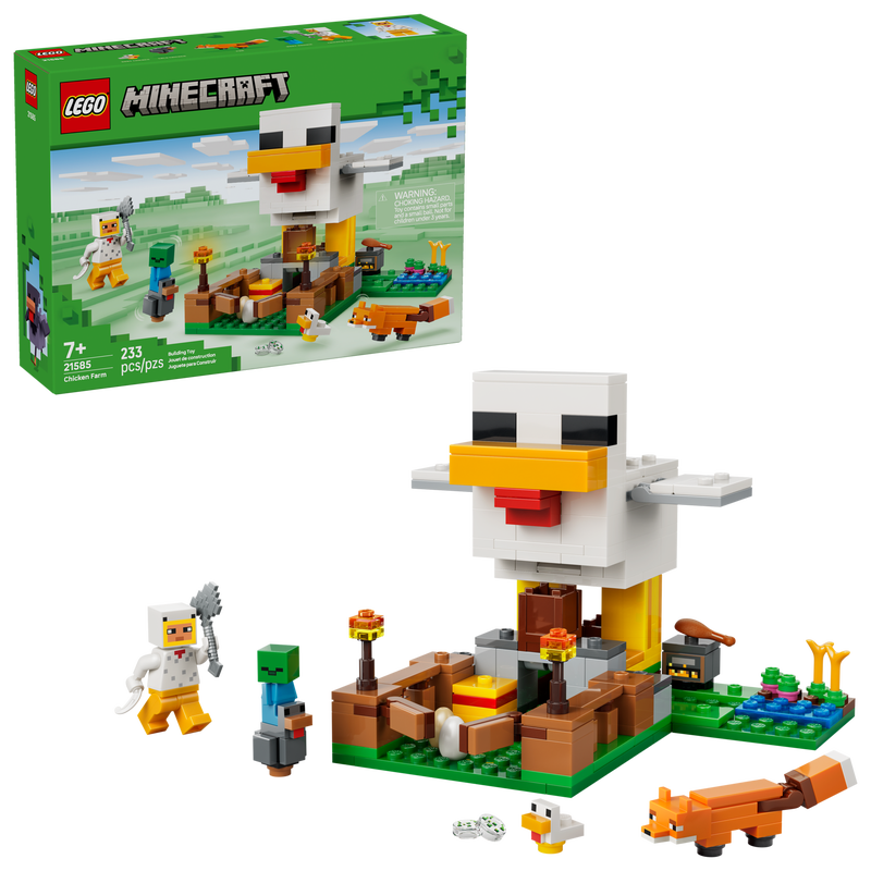 LEGO Minecraft The Chicken Farm 21585