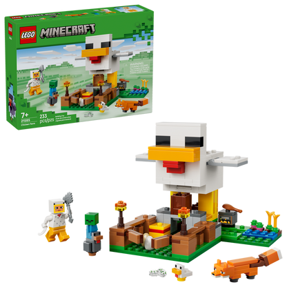 LEGO Minecraft The Chicken Farm 21585