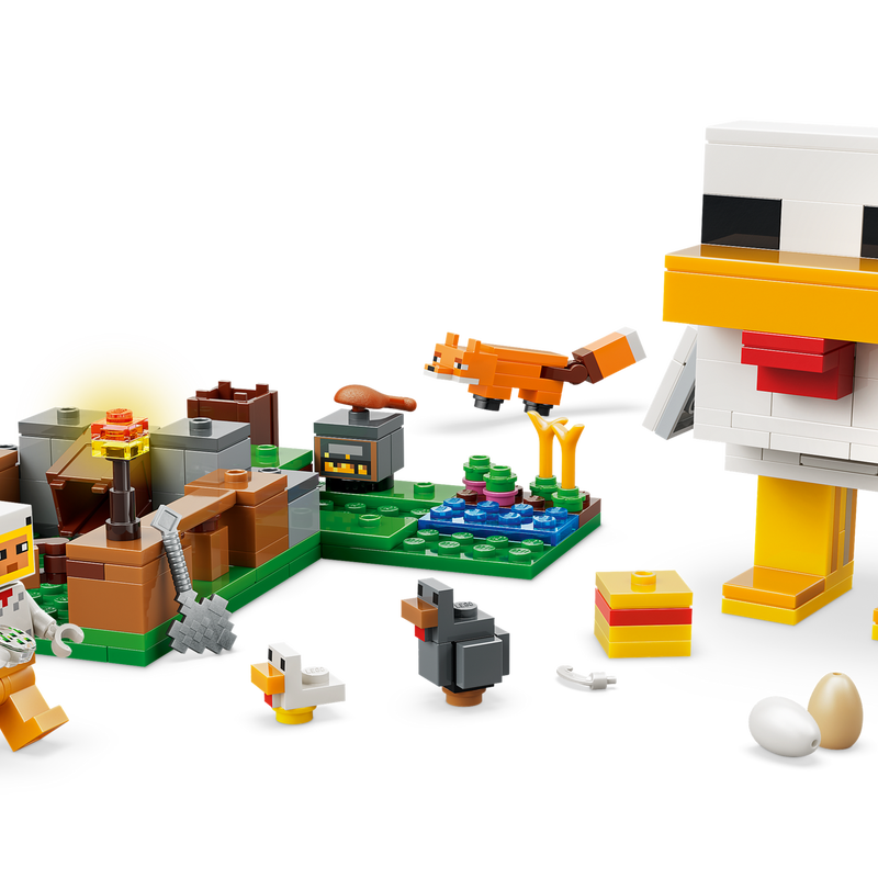 LEGO Minecraft The Chicken Farm 21585