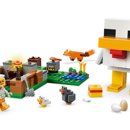 LEGO Minecraft The Chicken Farm 21585