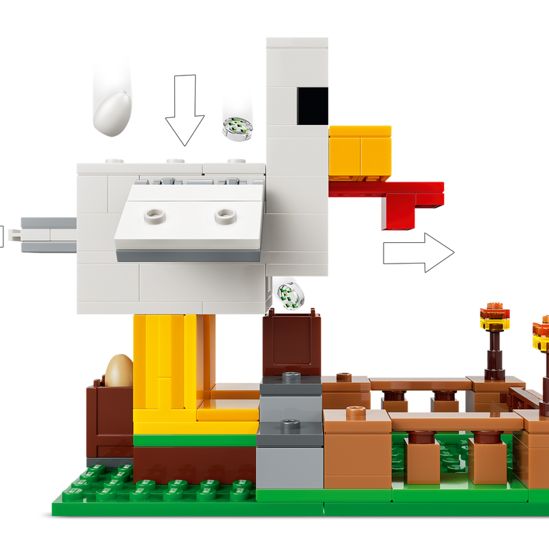 LEGO Minecraft The Chicken Farm 21585