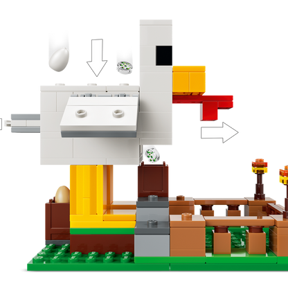 LEGO Minecraft The Chicken Farm 21585