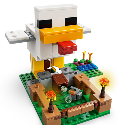 LEGO Minecraft The Chicken Farm 21585