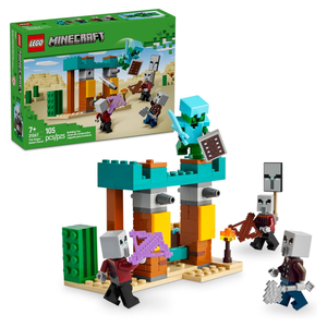 LEGO Minecraft The Illager Desert Patrol