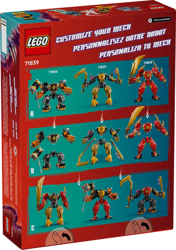 LEGO NINJAGO Arin's Spinjitzu Battle Mech 71839