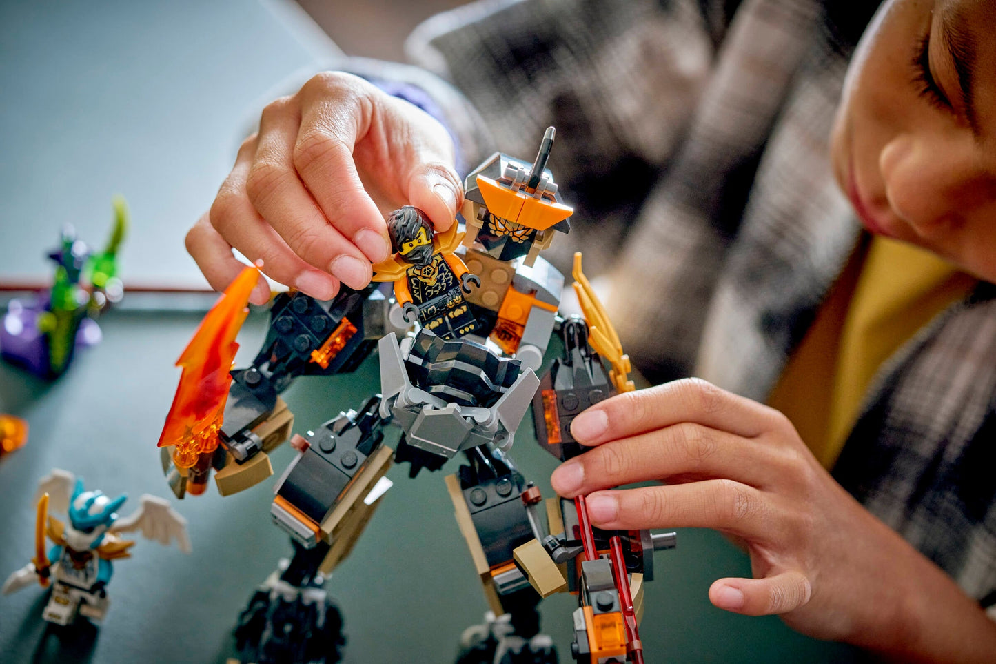 LEGO NINJAGO Dragon's Cole's Mission Mech 71854