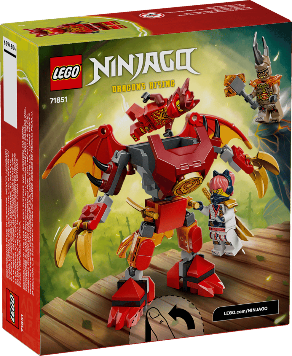 LEGO NINJAGO KAIS DRAGON MECH BATTLE PACK - Wild Willy