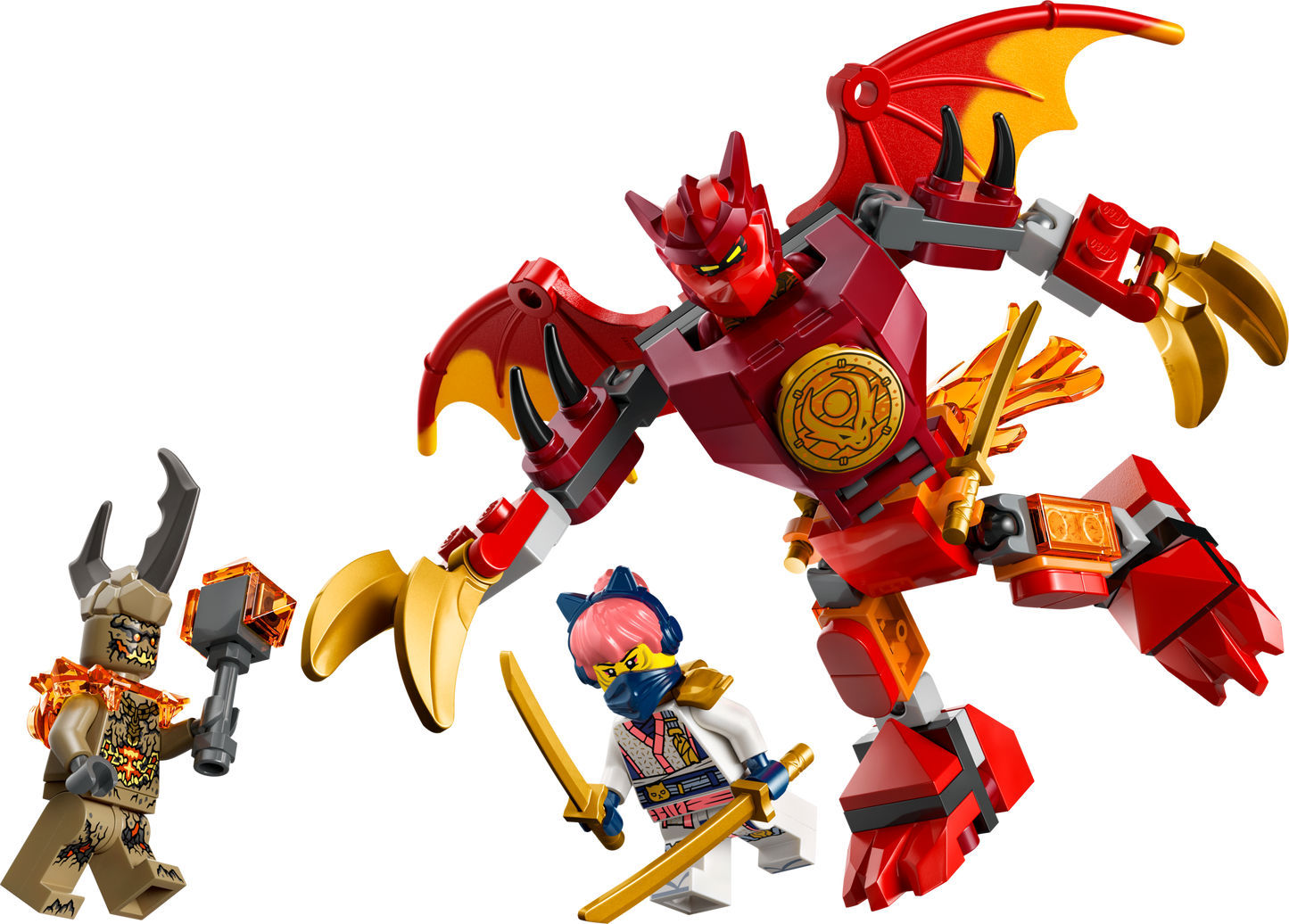 LEGO NINJAGO Kai's Dragon Mech Battle Pack 71851