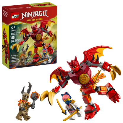 LEGO NINJAGO Kai's Dragon Mech Battle Pack 71851