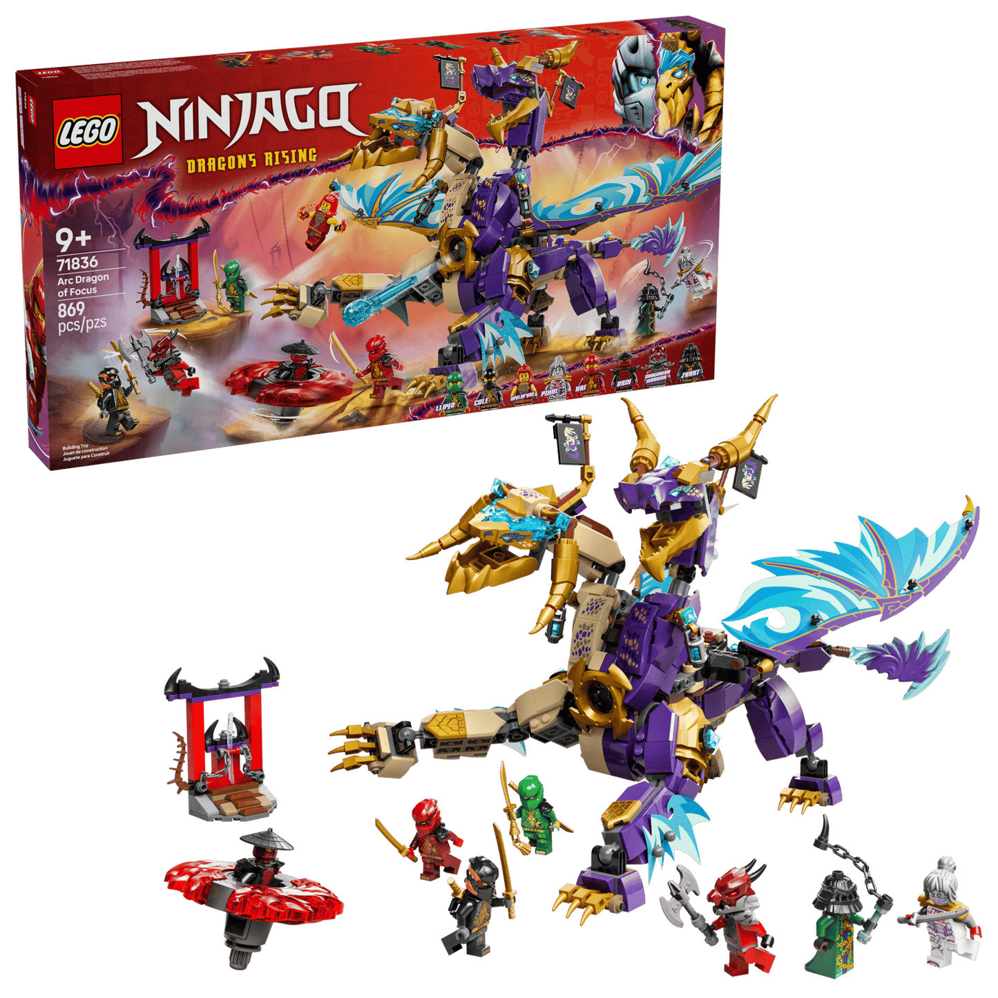 LEGO Ninjago Arch Dragon Of Concentration 71836
