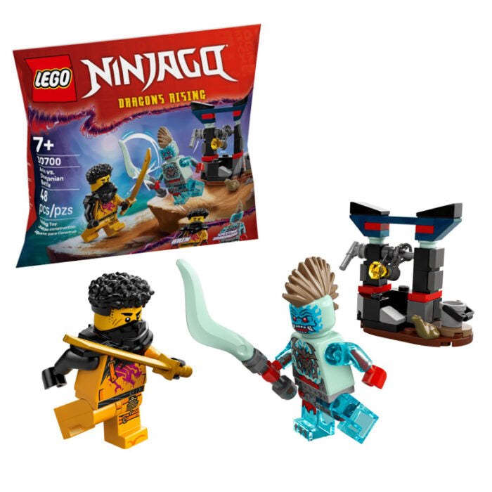 LEGO Ninjago Arin vs Dragonian Battle