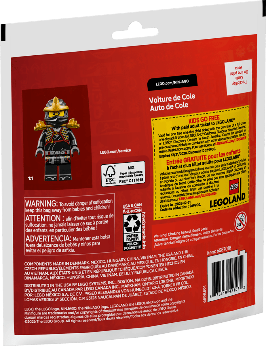 LEGO Ninjago Cole's Car - Wild Willy