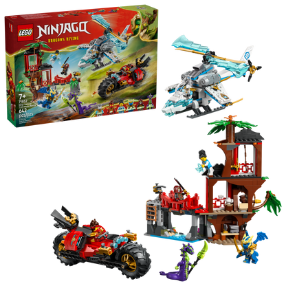 LEGO Ninjago Dragon Rising Ninja Vehicle Tree House Battle 71857