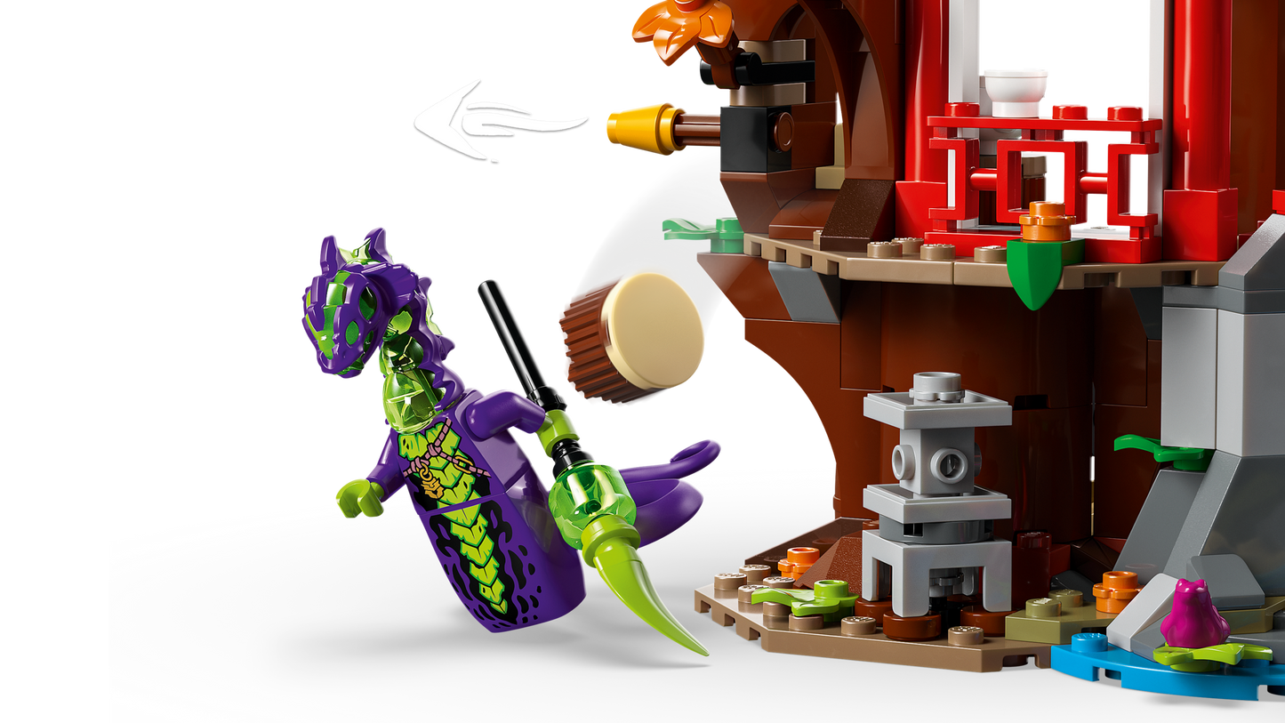 LEGO Ninjago Dragon Rising Ninja Vehicle Tree House Battle 71857