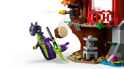 LEGO Ninjago Dragon Rising Ninja Vehicle Tree House Battle 71857