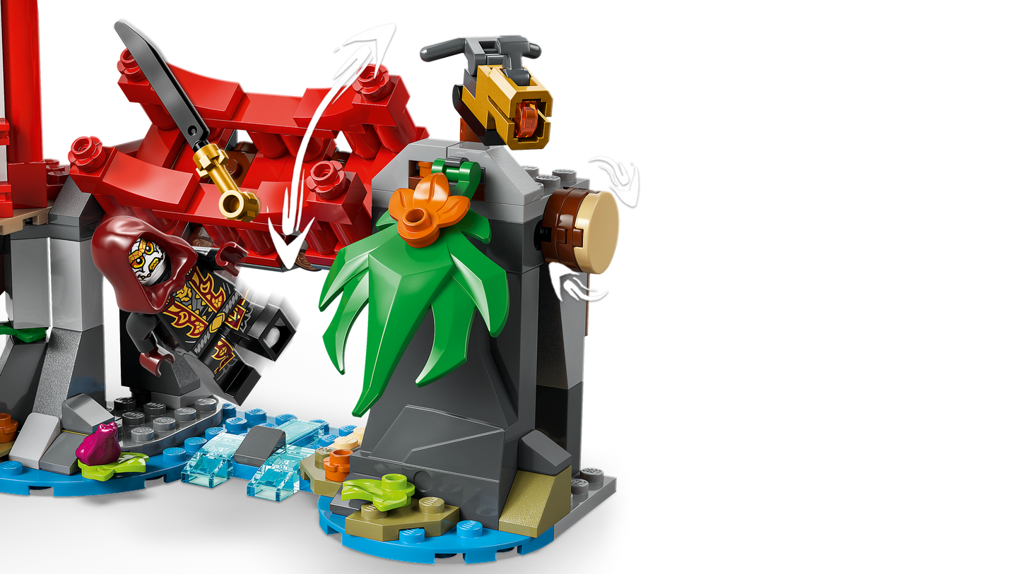 LEGO Ninjago Dragon Rising Ninja Vehicle Tree House Battle 71857