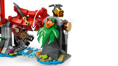 LEGO Ninjago Dragon Rising Ninja Vehicle Tree House Battle 71857