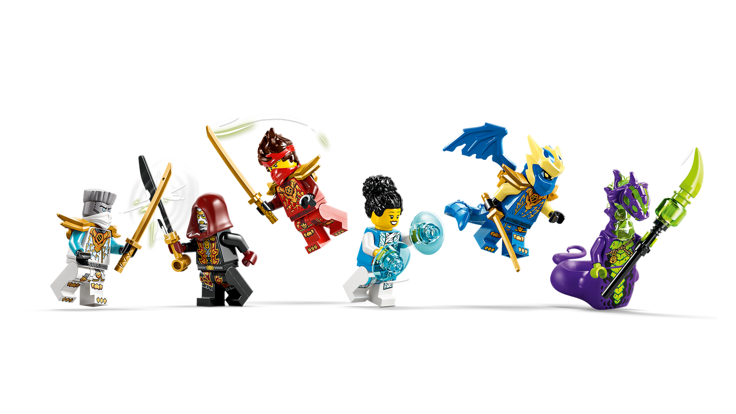 LEGO Ninjago Dragon Rising Ninja Vehicle Tree House Battle 71857