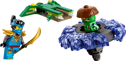 LEGO Ninjago Dragons Rising Nya Vs Mutation Monster Spinner 71849
