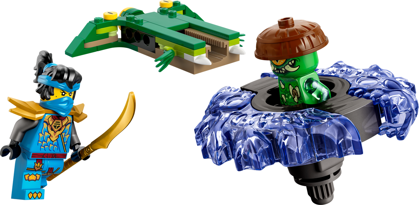 LEGO Ninjago Dragons Rising Nya Vs Mutation Monster Spinner 71849