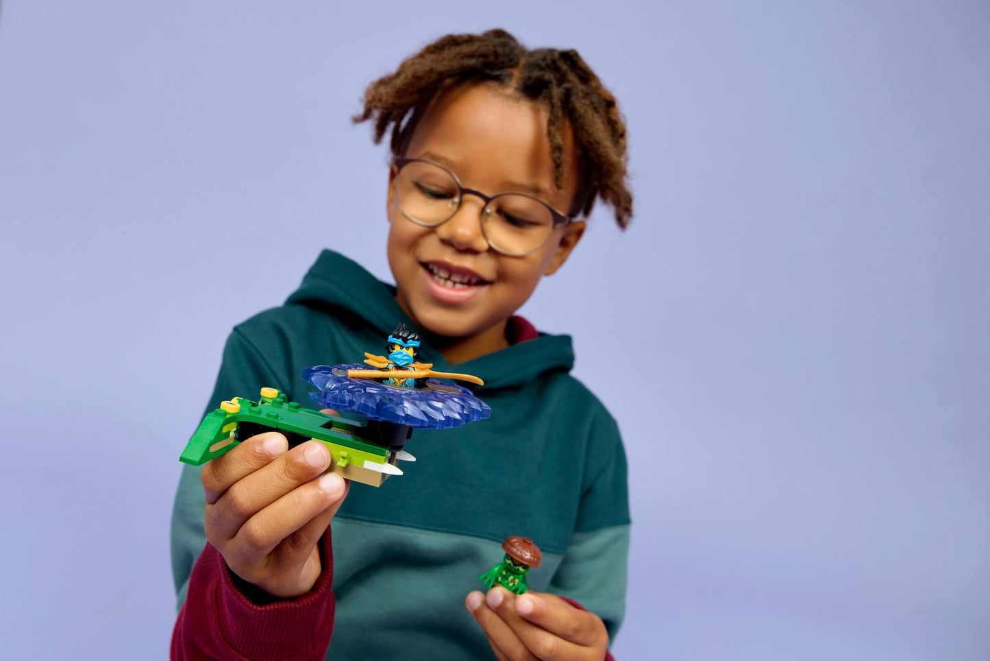LEGO Ninjago Dragons Rising Nya Vs Mutation Monster Spinner 71849