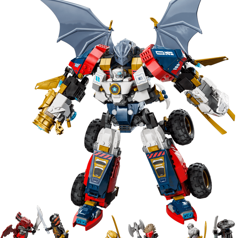 LEGO Ninjago Dragons Rising Zane's Ultra Combiner Mech 71834