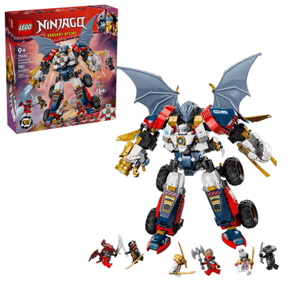 LEGO Ninjago Dragons Rising Zane's Ultra Combiner Mech 71834