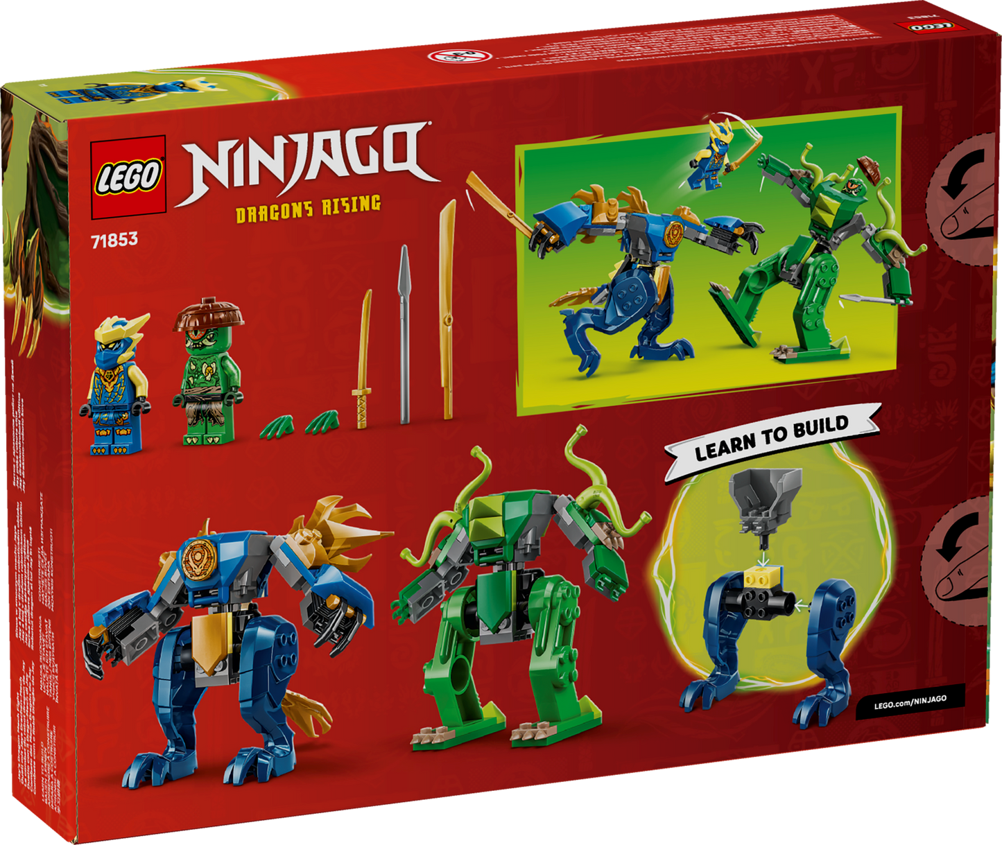 LEGO Ninjago Jay's Dragon Mech Fight 71853