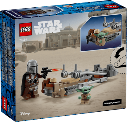 LEGO Star Wars The Mandalorian & Grogu Speeder Bike - Wild Willy
