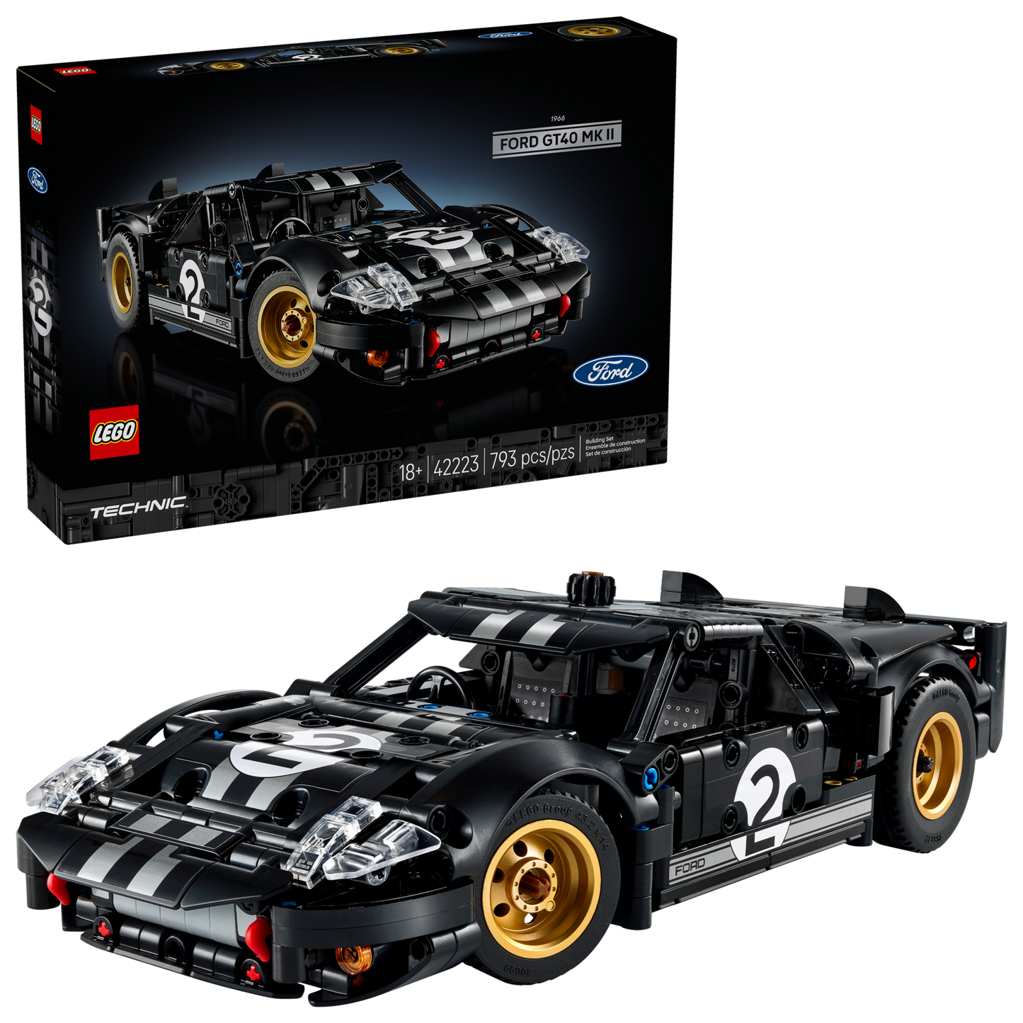 LEGO Technic Ford GT40 MKII 42223