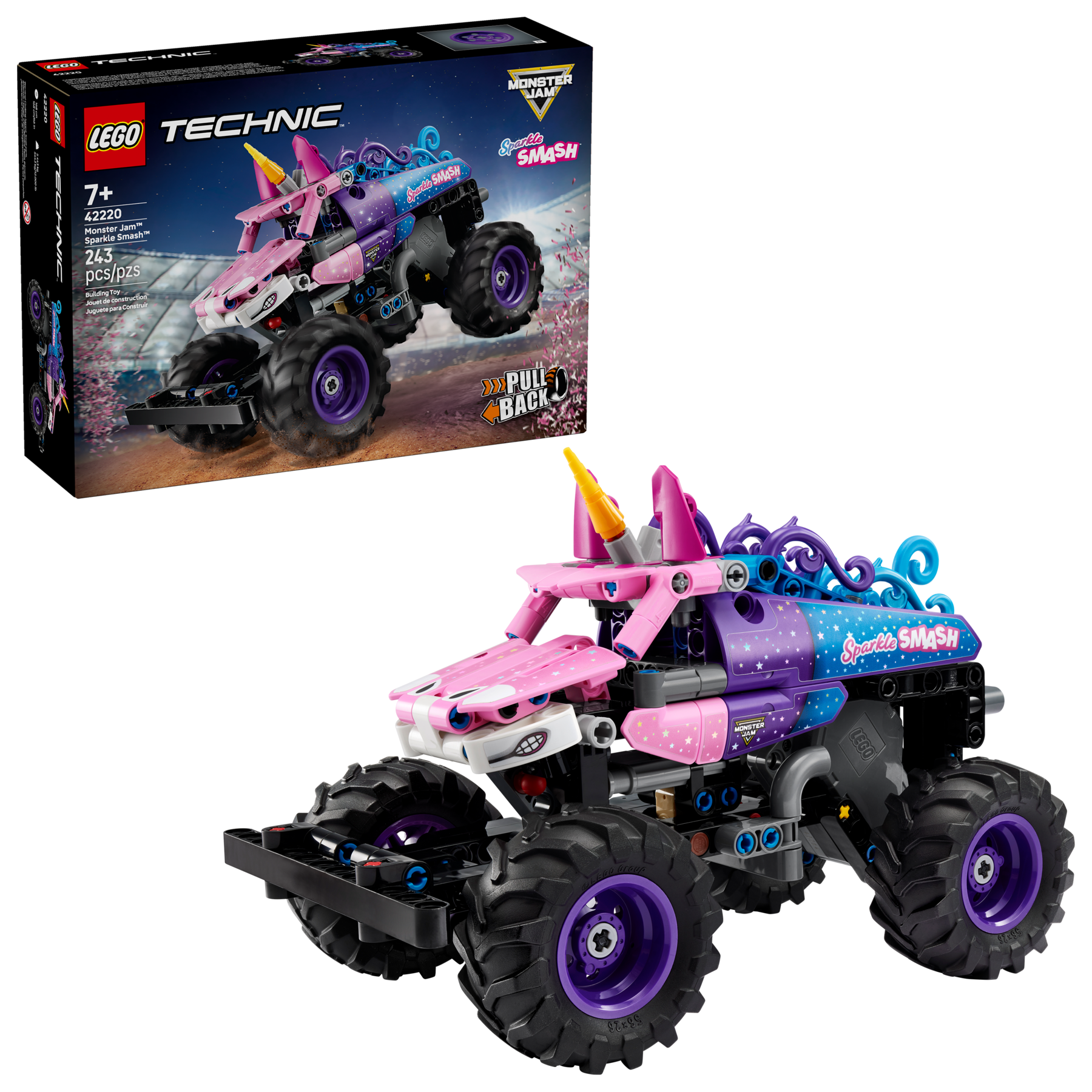 LEGO Technic Monster Jam Sparkle Smash - Wild Willy