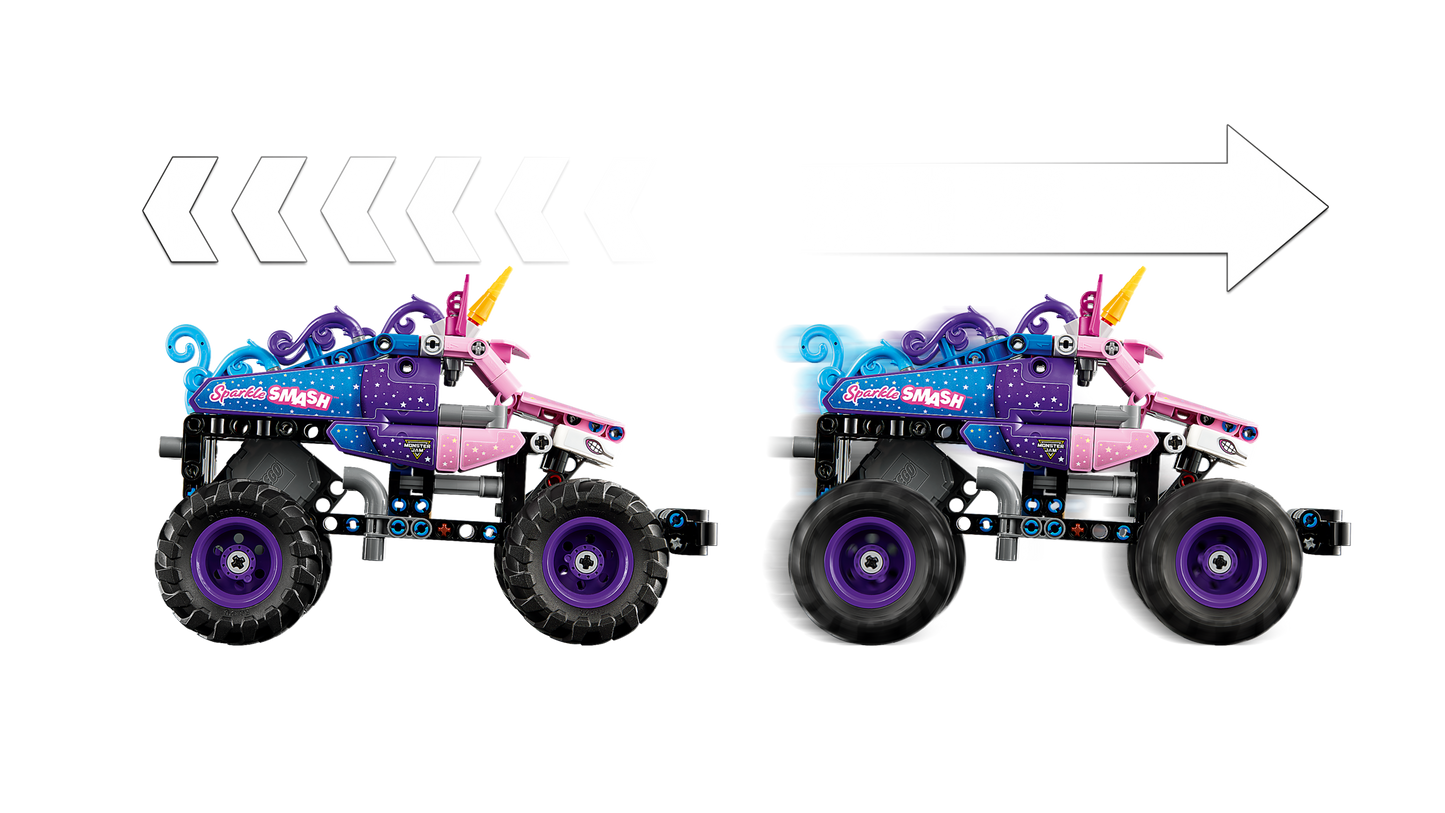 LEGO Technic Monster Jam Sparkle Smash - Wild Willy