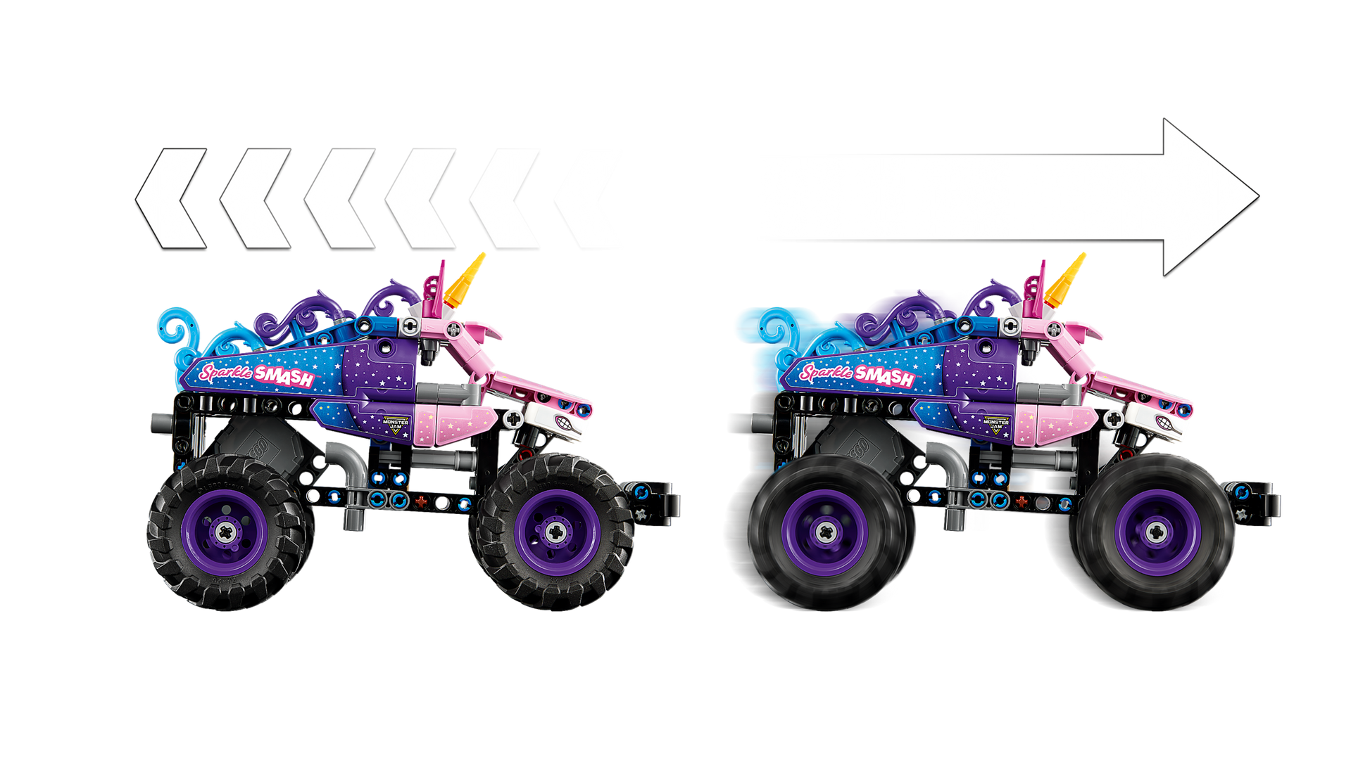 LEGO Technic Monster Jam Sparkle Smash - Wild Willy