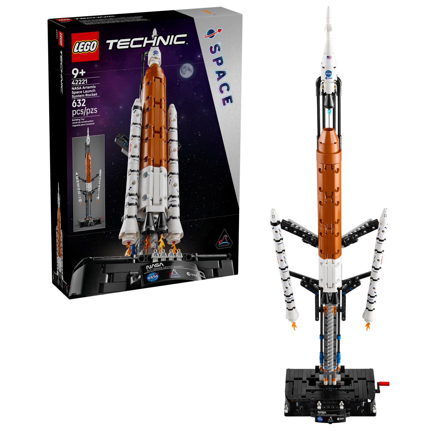 LEGO Technic NASA Artemis Space Launch System Rocket 42221