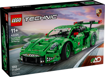 LEGO Technic Porsche 911 GT3 R Rexy AO Racing 42224