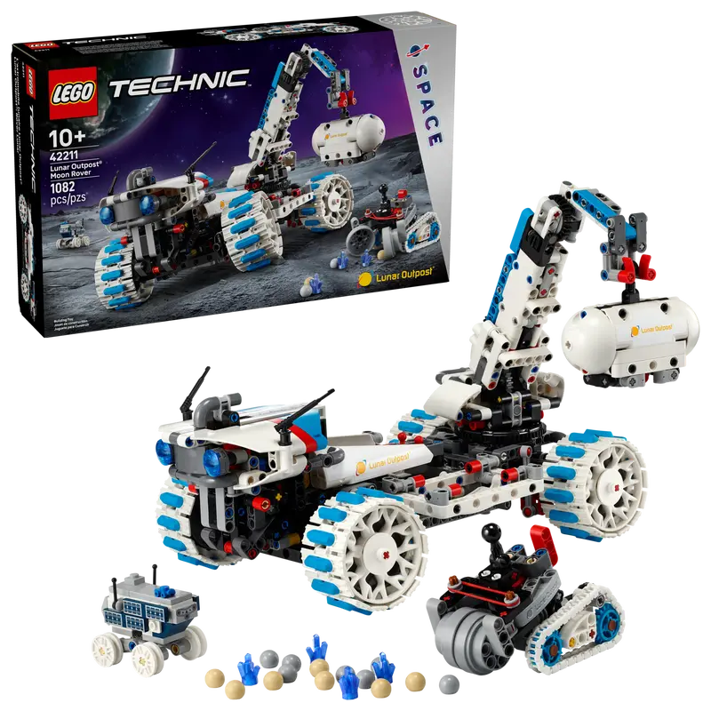 LEGO Technic Space Lunar Outpost Moon Rover 42211