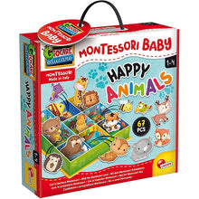 LISCIANI GIOCHI Montessori Baby Happy Animals