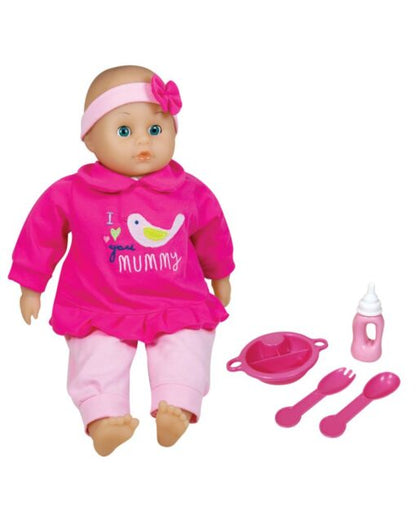 LISSI Amelie Talking baby & Accessories 40cm