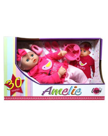 LISSI Amelie Talking baby & Accessories 40cm