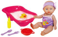LISSI  BABY DOLL BATH AND ACCESSORIES 28CM