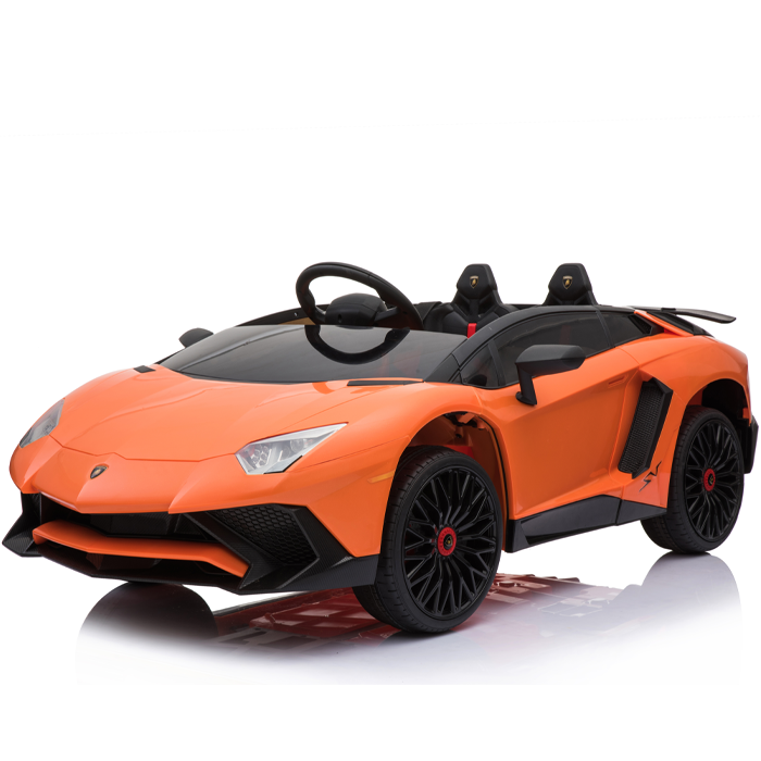 Lamborghini 12V 2 Motors Ride On Car Orange or Red