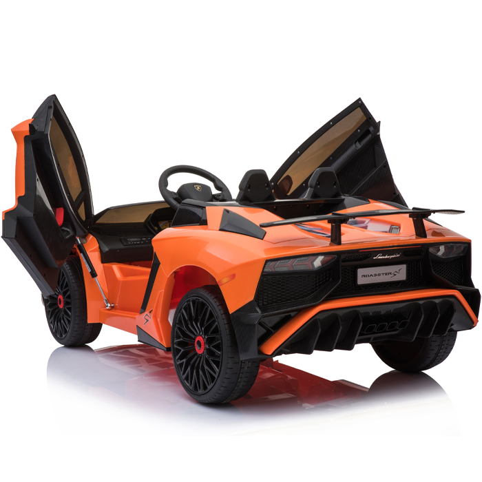 Lamborghini 12V 2 Motors Ride On Car Orange or Red