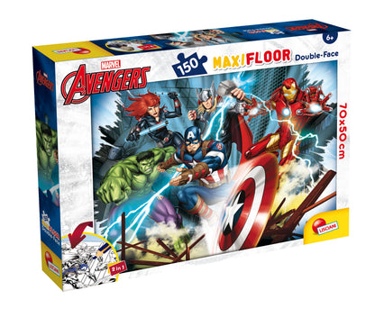 Lisciani 150 Pcs Maxi Floor Marvel Avengers Puzzle