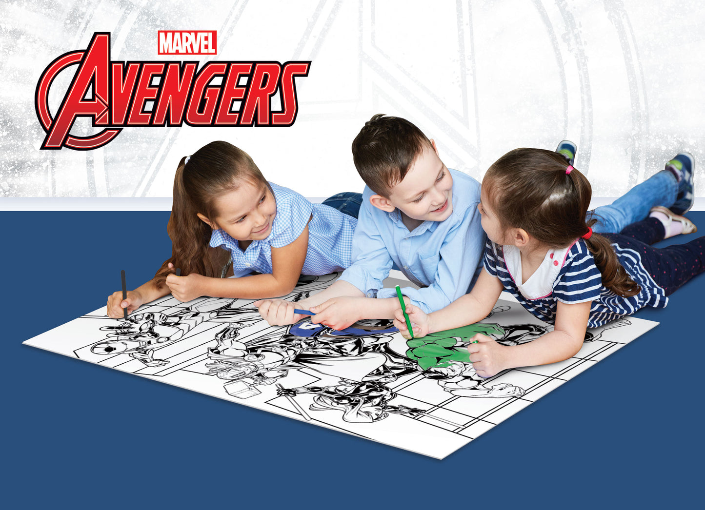 Lisciani 150 Pcs Maxi Floor Marvel Avengers Puzzle