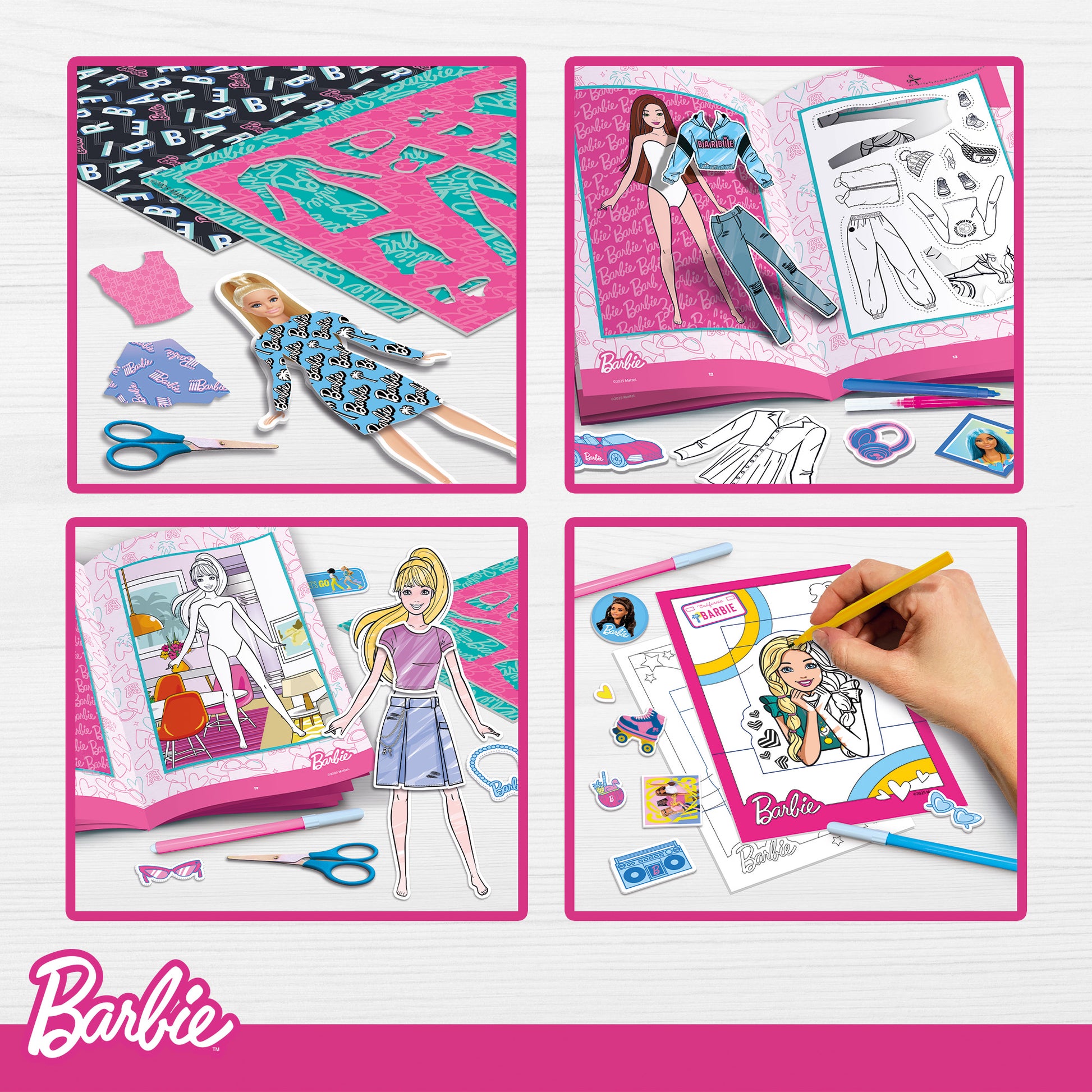 Lisciani Barbie Fashion Colouring - Wild Willy