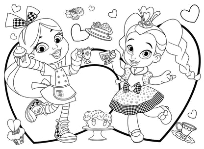 Lisciani Disney Alice in Wonderland Maxi Floor Puzzle