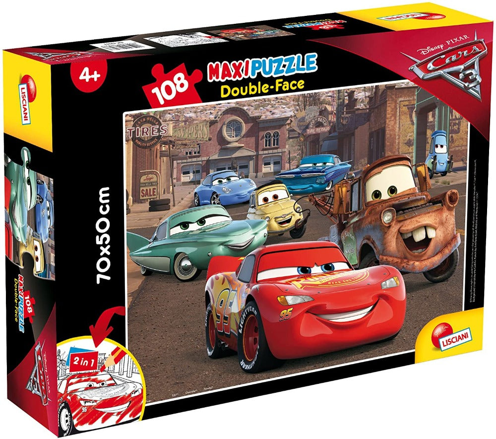 Lisciani Disney Cars Floor Puzzle 108 Pcs