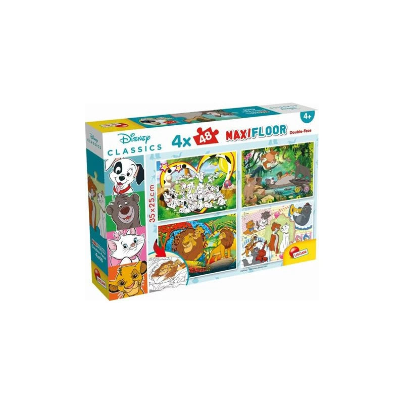 Lisciani Disney Classics Maxi Floor 24 pcs Puzzle 4x48 cm - Wild Willy
