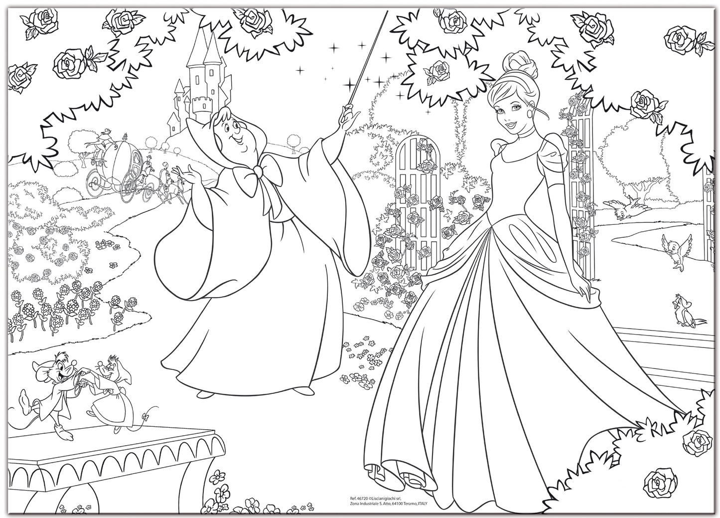 Lisciani Disney Princess Maxi Floor Puzzle 150 Pieces